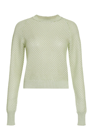 Cotton-blend sweater-0
